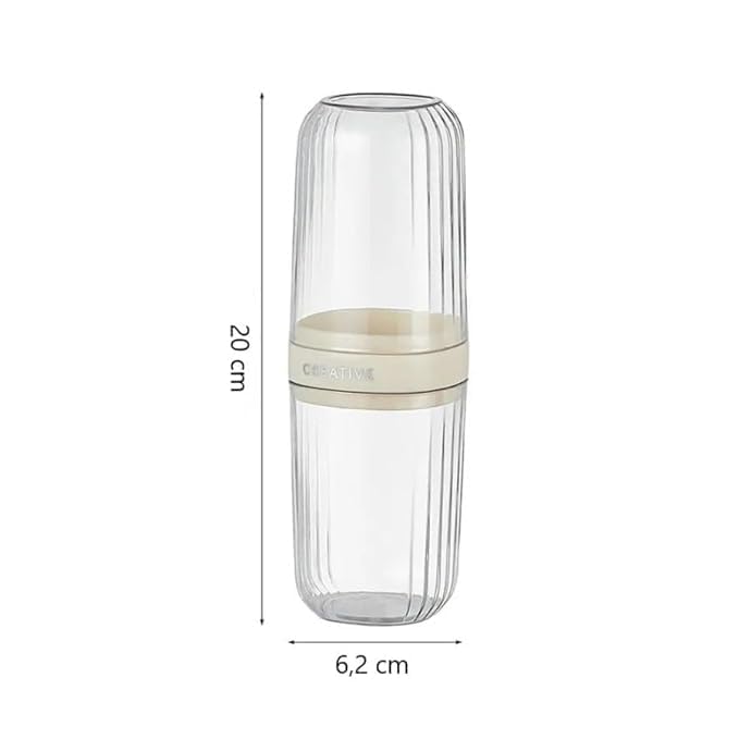 Portable Travel Toothbrush Case – For Travel, Business, Hiking & Camping (Set of 2)