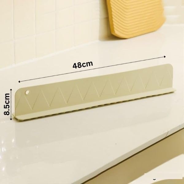 Kitchen Sink Silicone Splash Barrier – Anti-Splash Water Baffle & Oil-Proof Sink Baffle Plate ( Pack of 2 )