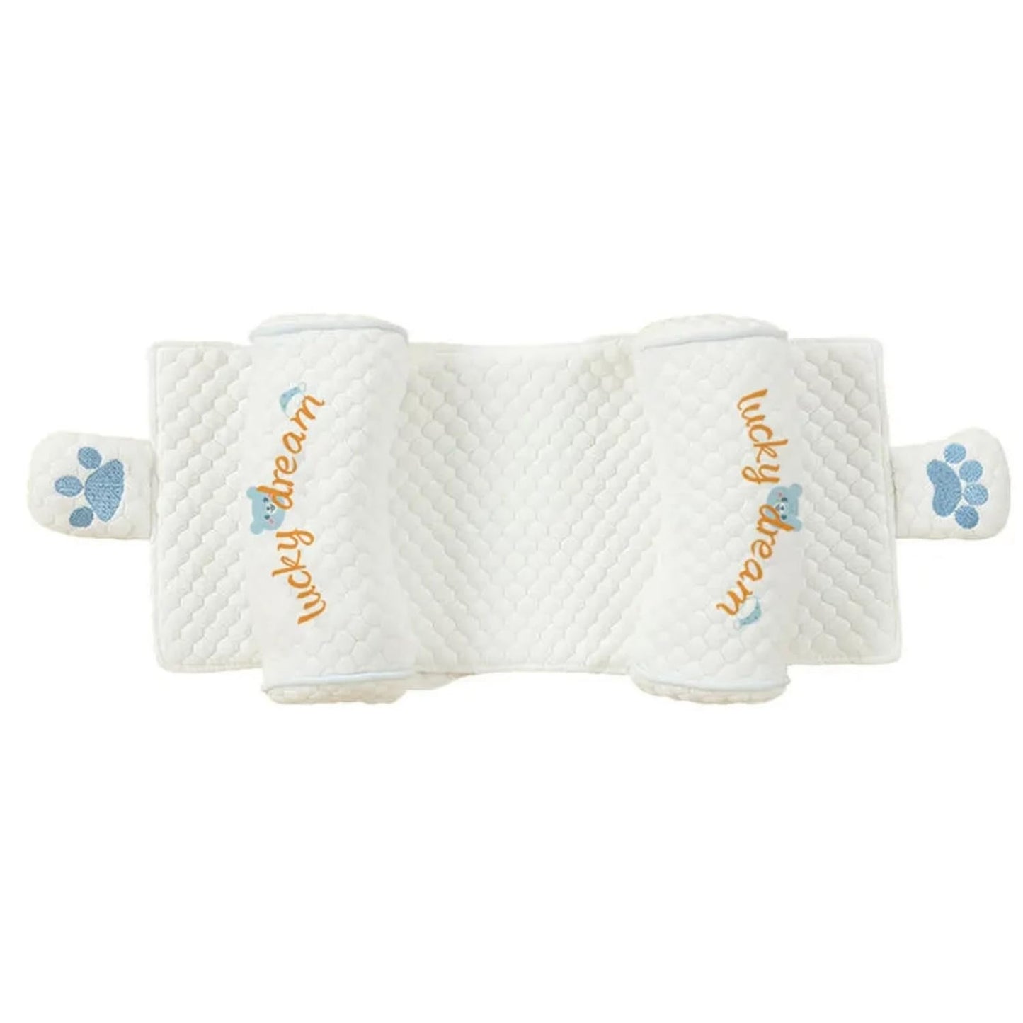 Baby Neck & Head Support Pillow – Soft Fabric, Lightweight & Travel-Friendly (Random Color)