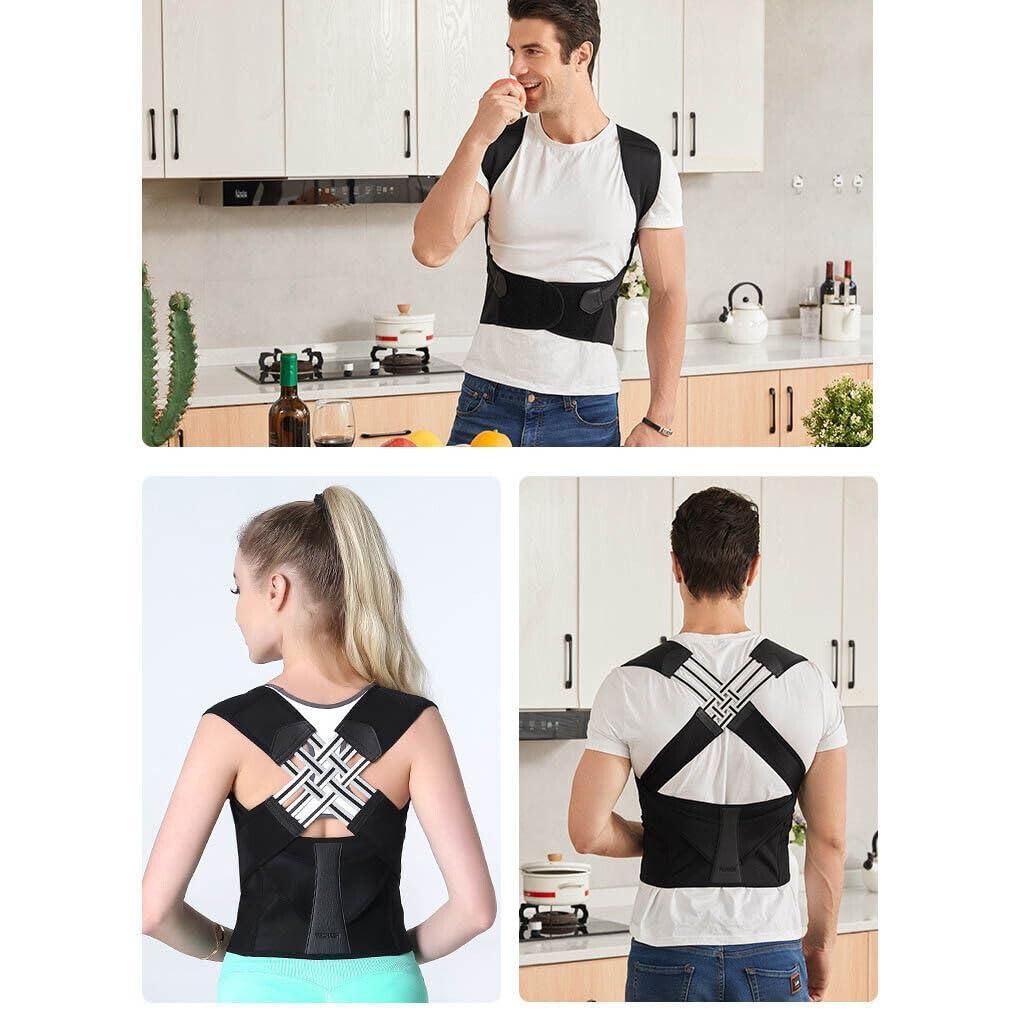 Adjustable Unisex Posture Corrector Belt – Back Support for Pain Relief & Alignment ( Improve Posture & Reduce Slouching )
