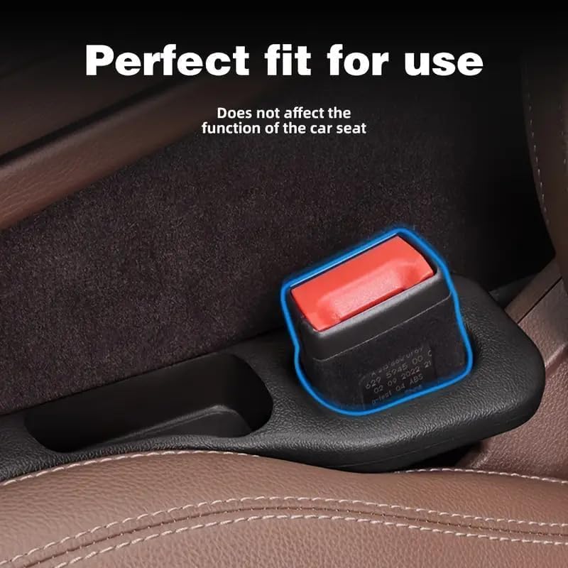 Car Seat Gap Filler EVA Organizer (Black, Pack of 1)