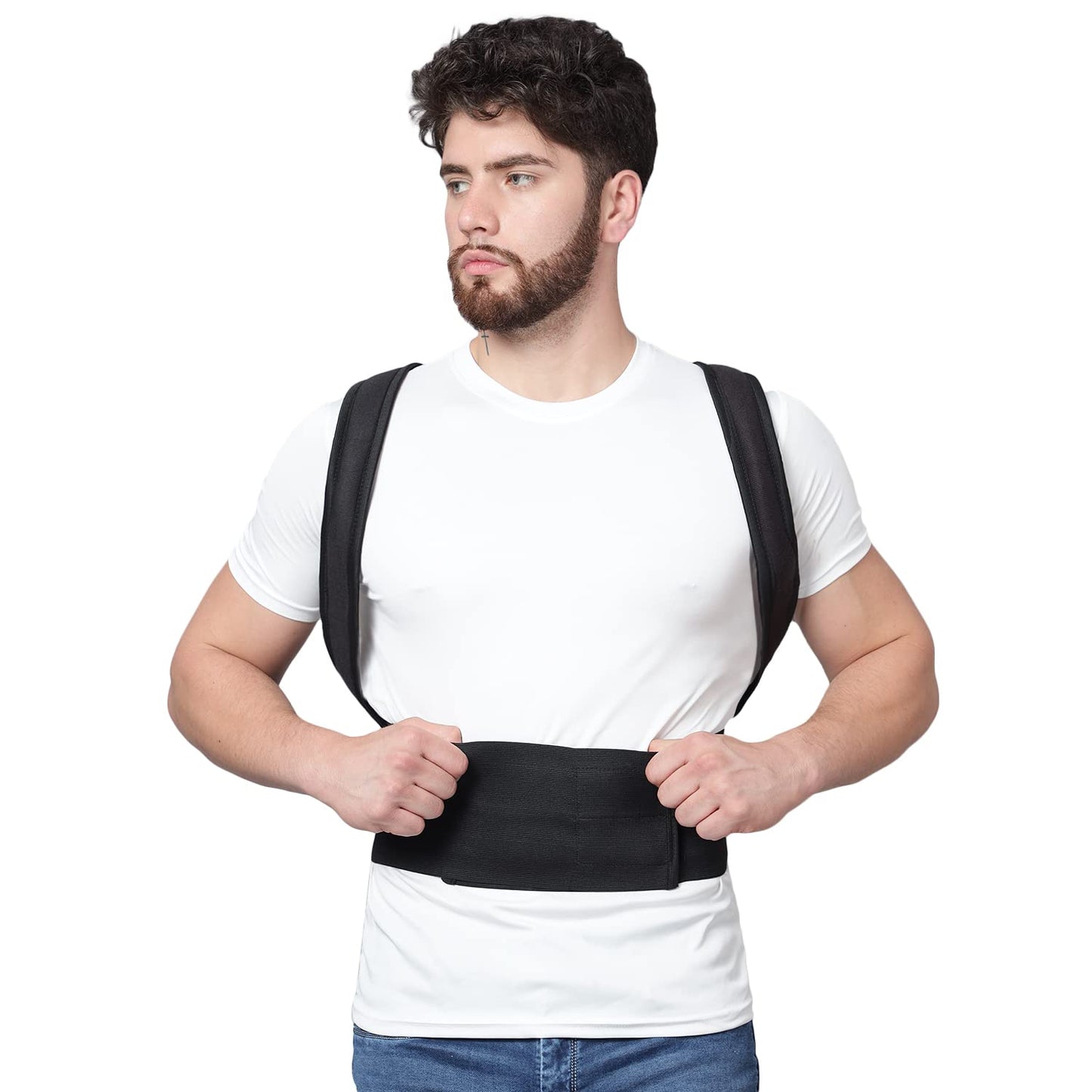Posture Corrector Belt – Unisex Adjustable Support for Back Pain Relief