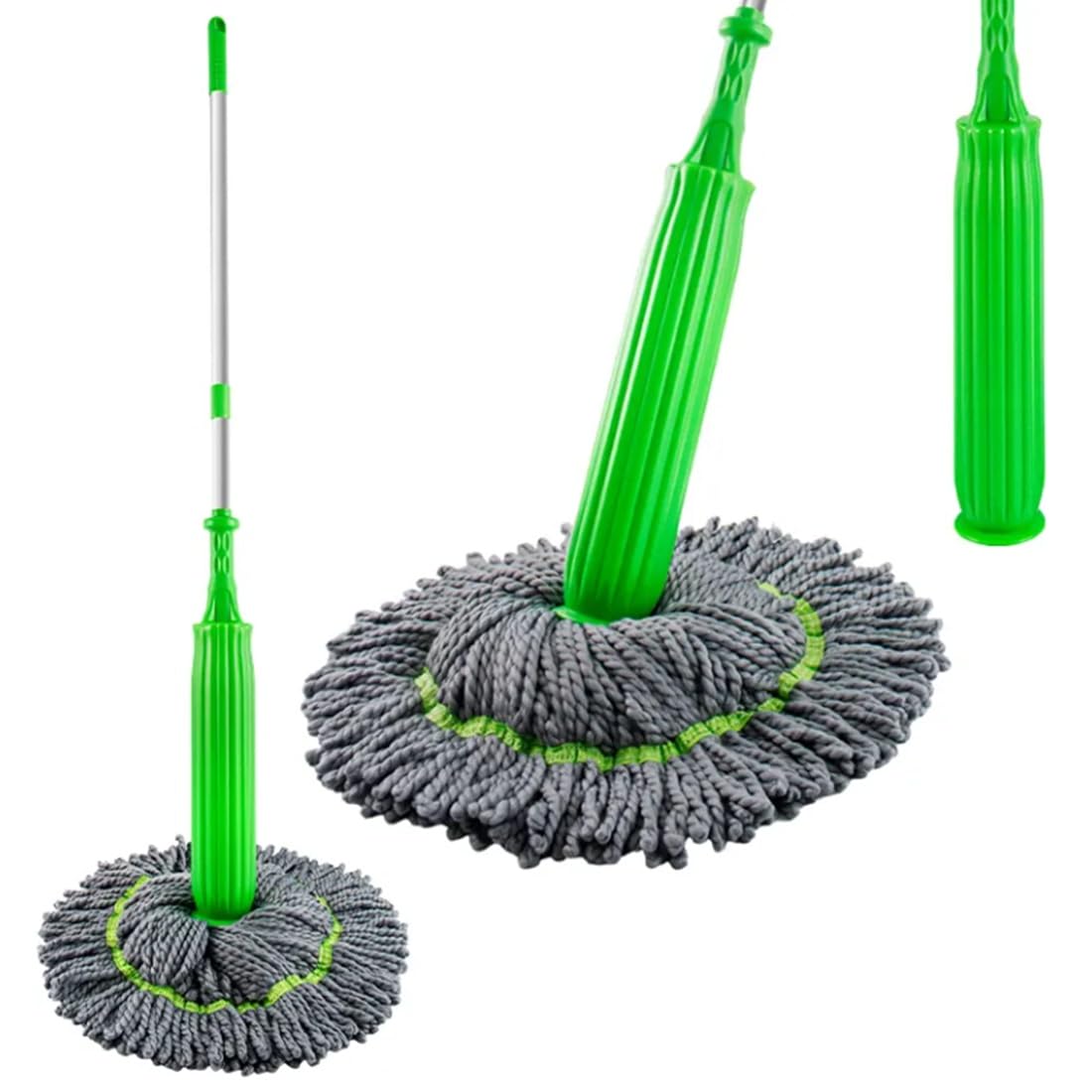Self-Twisting Water Rotating Mop – 360° Microfiber Cleaning Mop for Home, Office & Multi-Surface Use