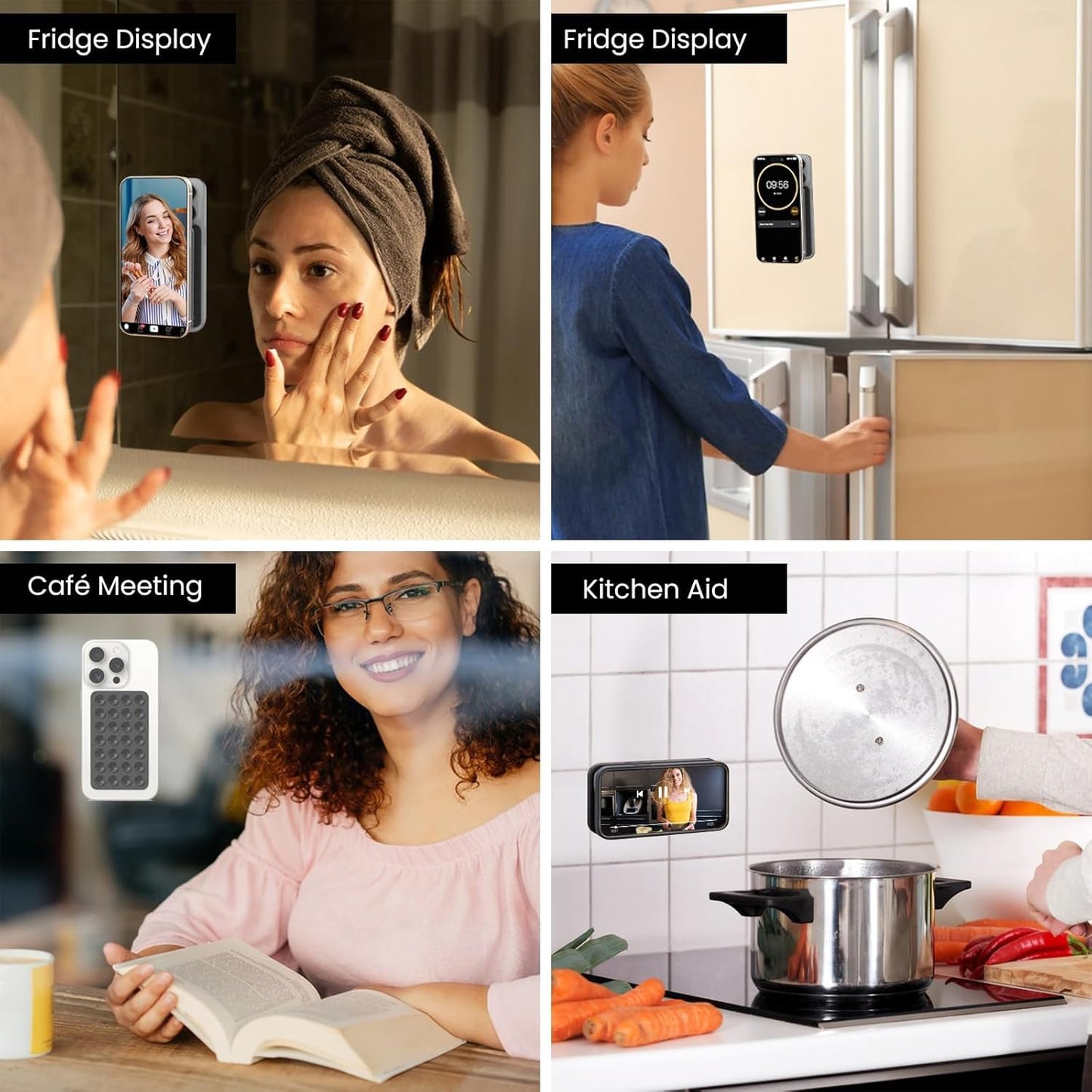Universal Silicone Phone Mount for Desk, Travel & Video Shoots