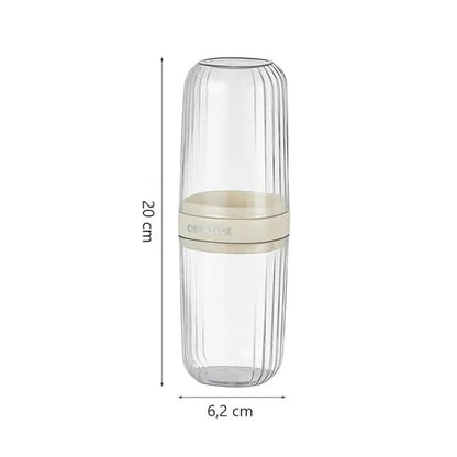 Portable Travel Toothbrush Case – For Travel, Business, Hiking & Camping (Set of 2)