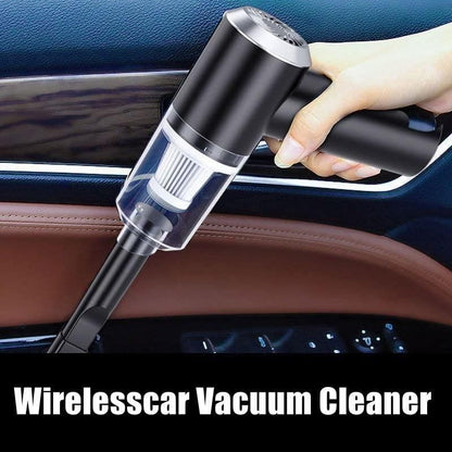 Portable Air Duster Wireless Vacuum Cleaner – 2-in-1 Dust Blower & Mini Vacuum For Laptop, PC, Home & Car