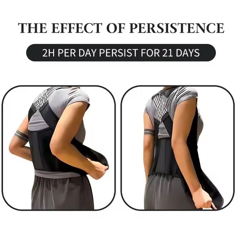 Adjustable Unisex Posture Corrector Belt – Back Support for Pain Relief & Alignment ( Improve Posture & Reduce Slouching )