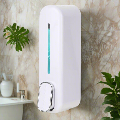 Wall-Mounted Liquid Soap Dispenser – Manual Push Type for Home & Office
