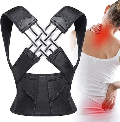 Adjustable Unisex Posture Corrector Belt – Back Support for Pain Relief & Alignment ( Improve Posture & Reduce Slouching )