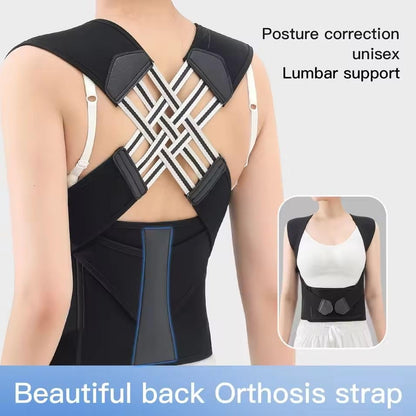 Adjustable Unisex Posture Corrector Belt – Back Support for Pain Relief & Alignment ( Improve Posture & Reduce Slouching )