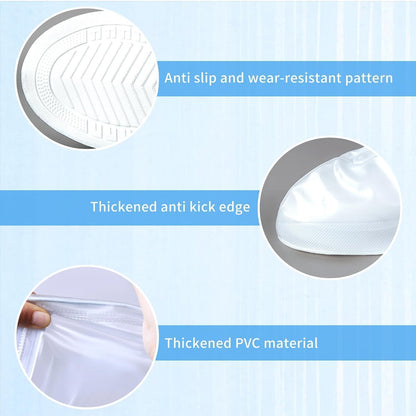 Waterproof Reusable Rain Shoe Covers for Men & Women – Anti-Slip & Portable Design