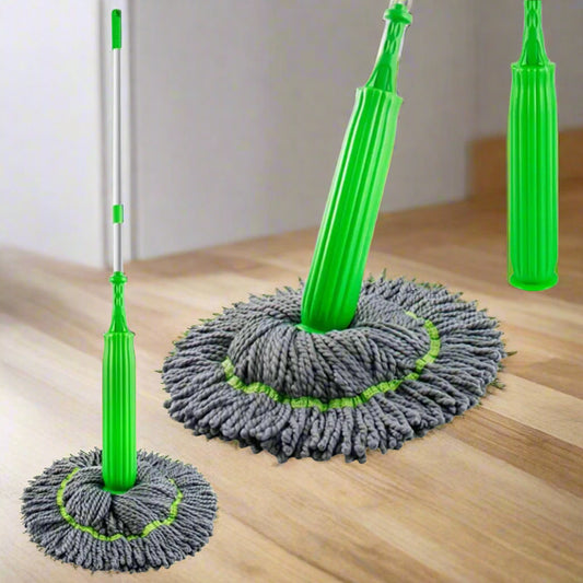 Self-Twisting Water Rotating Mop – 360° Microfiber Cleaning Mop for Home, Office & Multi-Surface Use