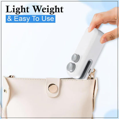 Mini Heat Sealer for Food Bags – Portable Snack Resealing Tool