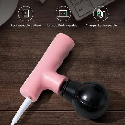 Portable Massage Gun for Men and Women – Deep Tissue Muscle Massager for Gym & Pain Relief