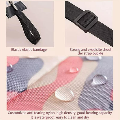 Reusable Foldable Grocery Bag – Lightweight Waterproof Tote for Shopping & Travel