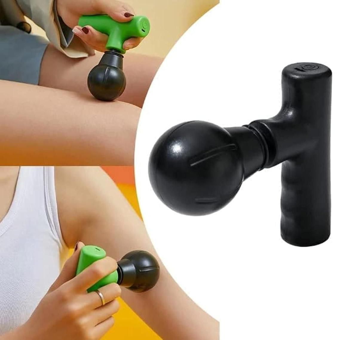 Portable Massage Gun for Men and Women – Deep Tissue Muscle Massager for Gym & Pain Relief
