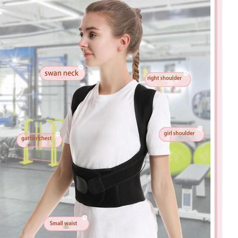 Adjustable Unisex Posture Corrector Belt – Back Support for Pain Relief & Alignment ( Improve Posture & Reduce Slouching )