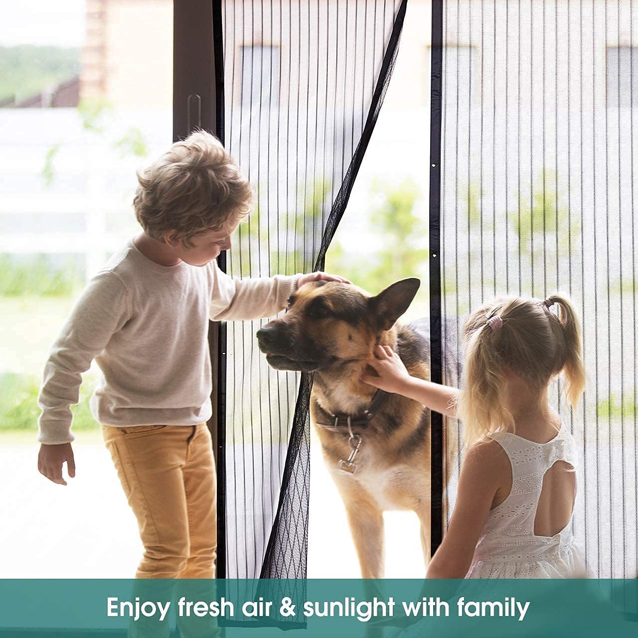 Foldable Magnetic Mosquito Net Curtain for Doors – Easy Install, Hands-Free Closure For Anti-Fly & Mosquito Screen for Home Doors