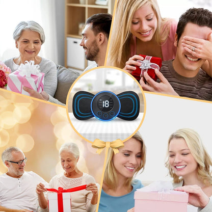 Mini Electric Rechargeable Massager – 8 Modes & 19 Levels Muscle Relaxer ( Shoulder, Back & Leg Pain Relief )