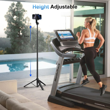 3-in-1 Extendable Selfie Stick Tripod with Flash & Bluetooth Remote – for Reels, Vlogs & Trave ( iPhone & Android )