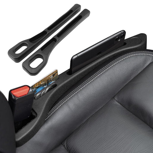 Car Seat Gap Filler EVA Organizer (Black, Pack of 1)