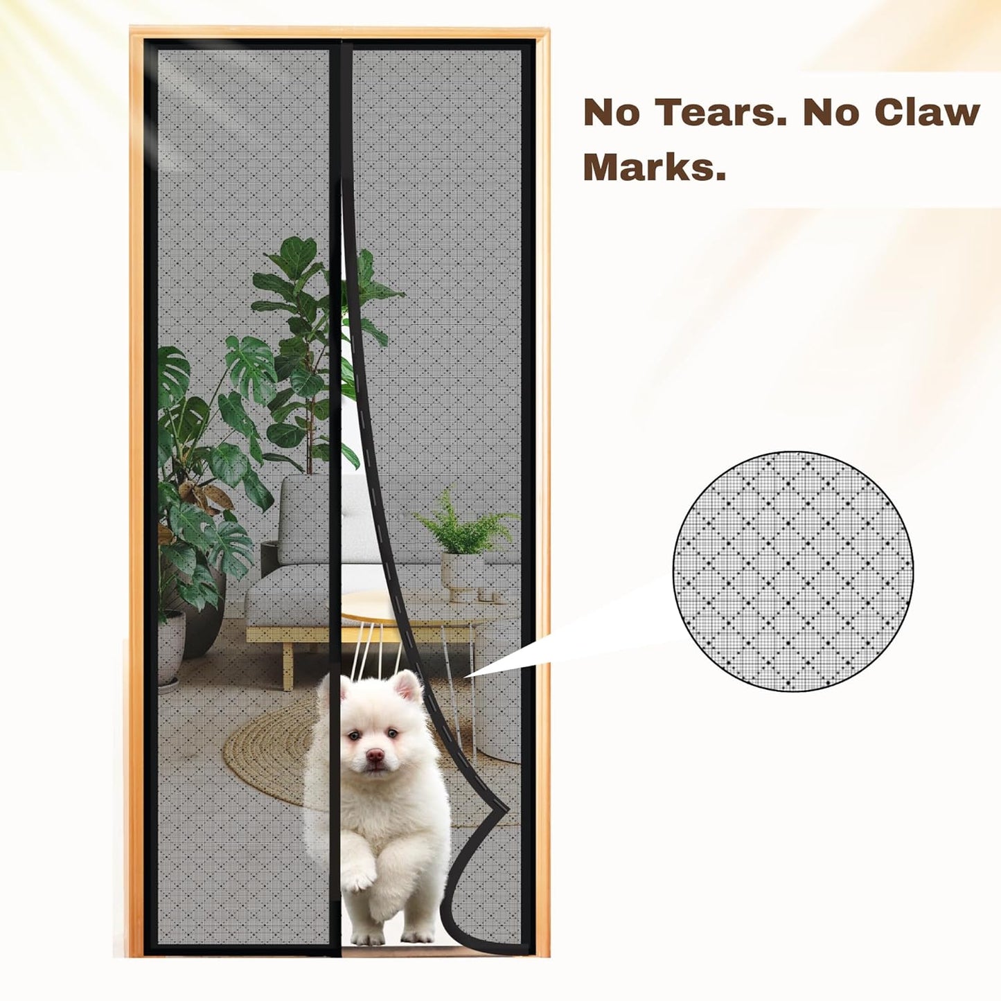 Foldable Magnetic Mosquito Net Curtain for Doors – Easy Install, Hands-Free Closure For Anti-Fly & Mosquito Screen for Home Doors