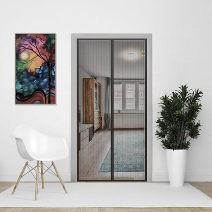 Foldable Magnetic Mosquito Net Curtain for Doors – Easy Install, Hands-Free Closure For Anti-Fly & Mosquito Screen for Home Doors
