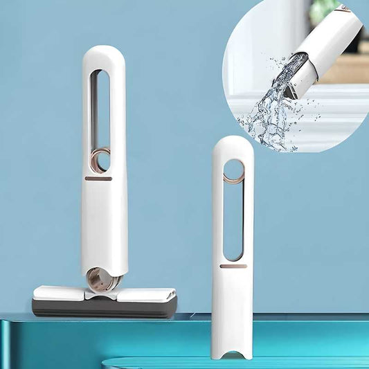 Portable Mini Mop for Home & Kitchen – Foldable & Compact Cleaning Tool