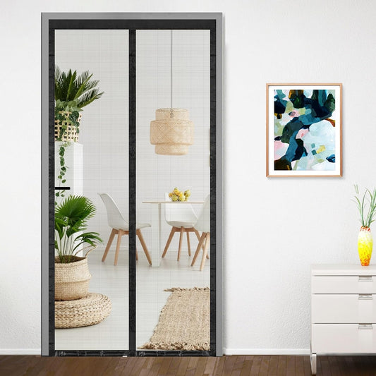 Foldable Magnetic Mosquito Net Curtain for Doors – Easy Install, Hands-Free Closure For Anti-Fly & Mosquito Screen for Home Doors